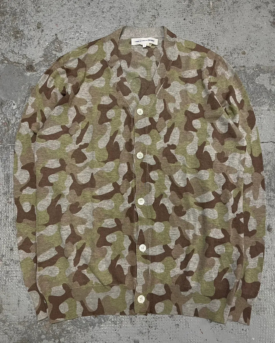 Comme Des Garçons Shirt Camo Cardigan  MPhmGCr 3