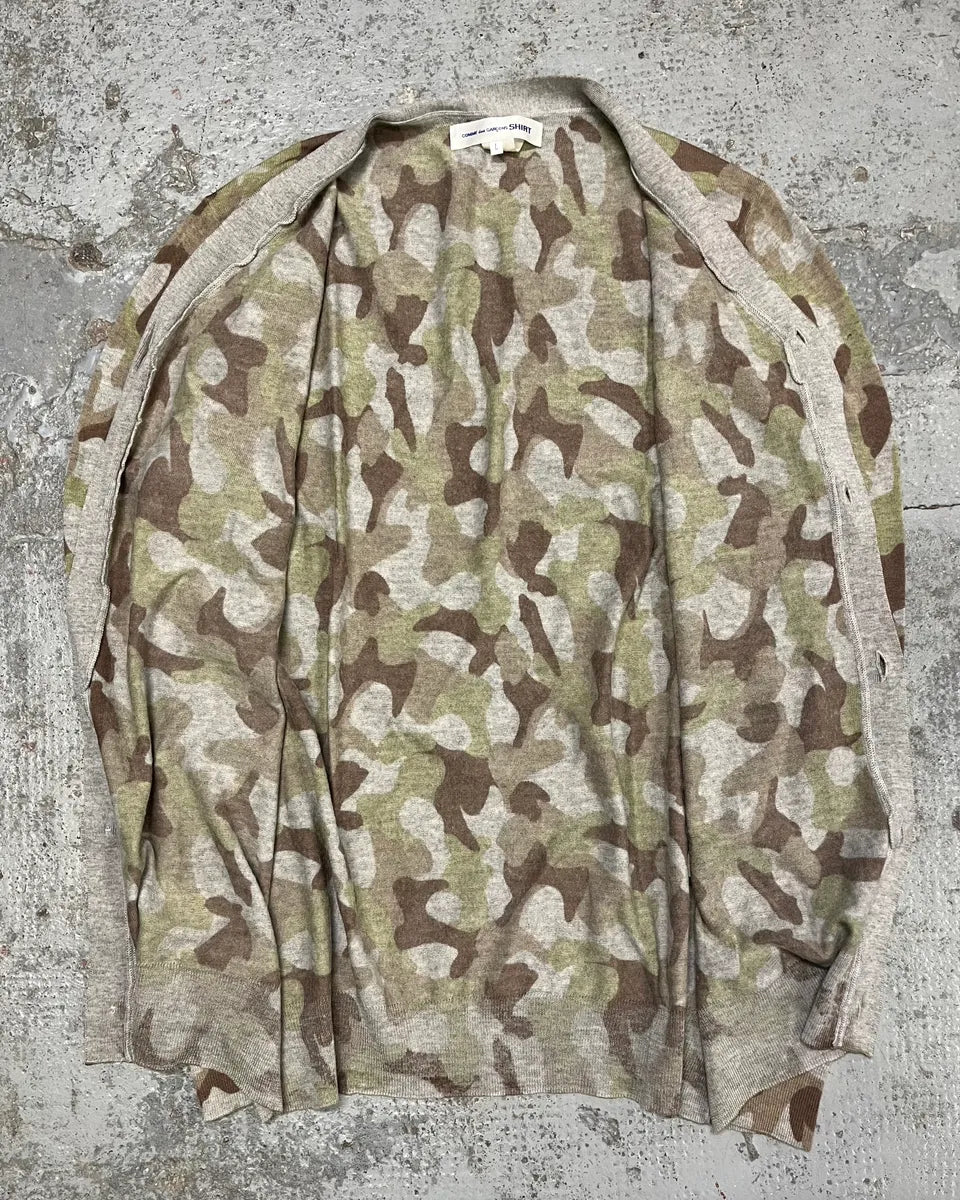 Comme Des Garçons Shirt Camo Cardigan  MPhmGCr 7