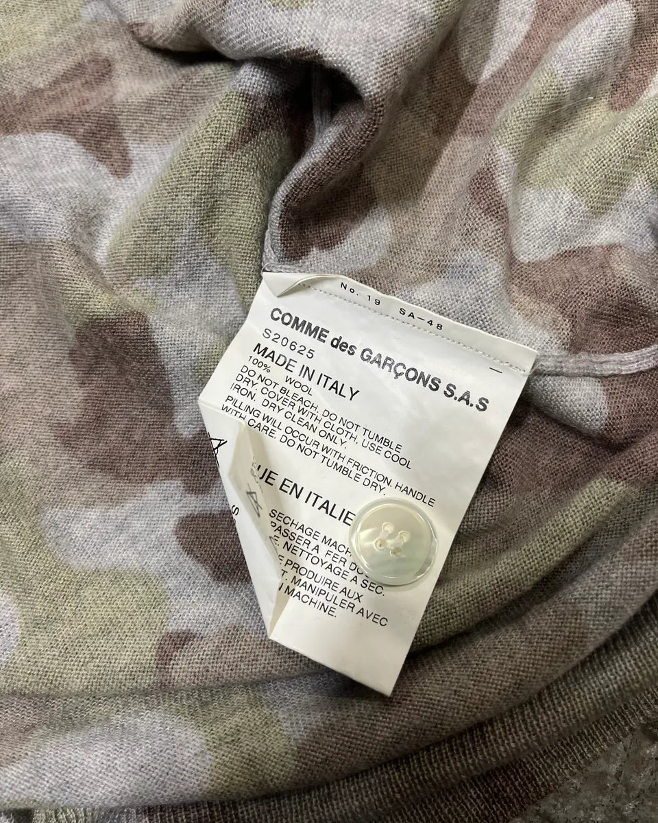 Comme Des Garçons Shirt Camo Cardigan  MPhmGCr 9