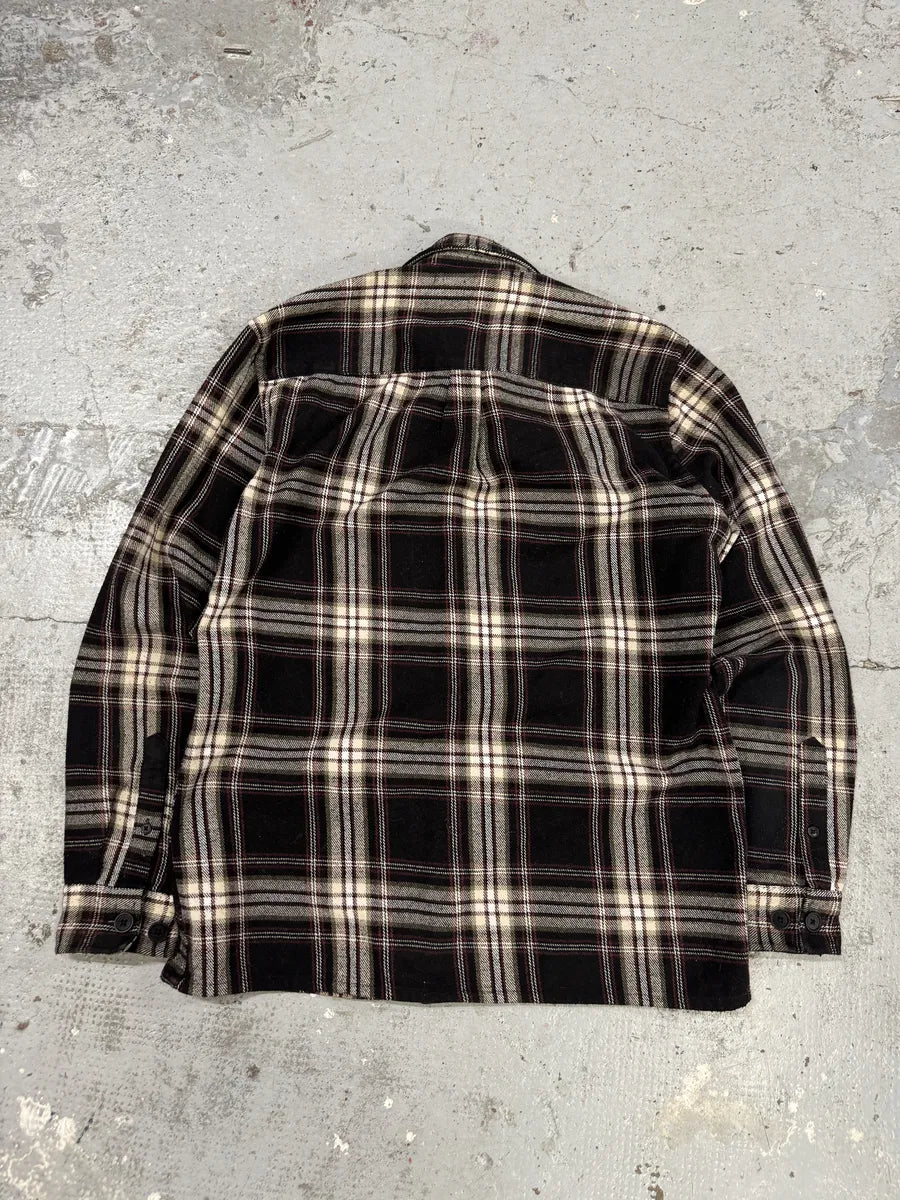 Comme des Garçons SHIRT Checkered Wool Brown Shirt koeHheB 3
