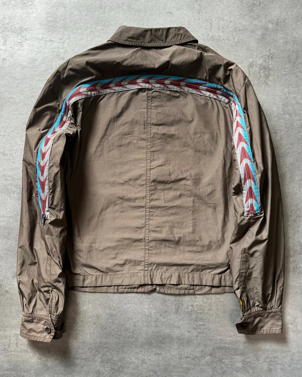 Comme des Garçons Shirt Grey Backzip Jacket jVlDgSJ 0