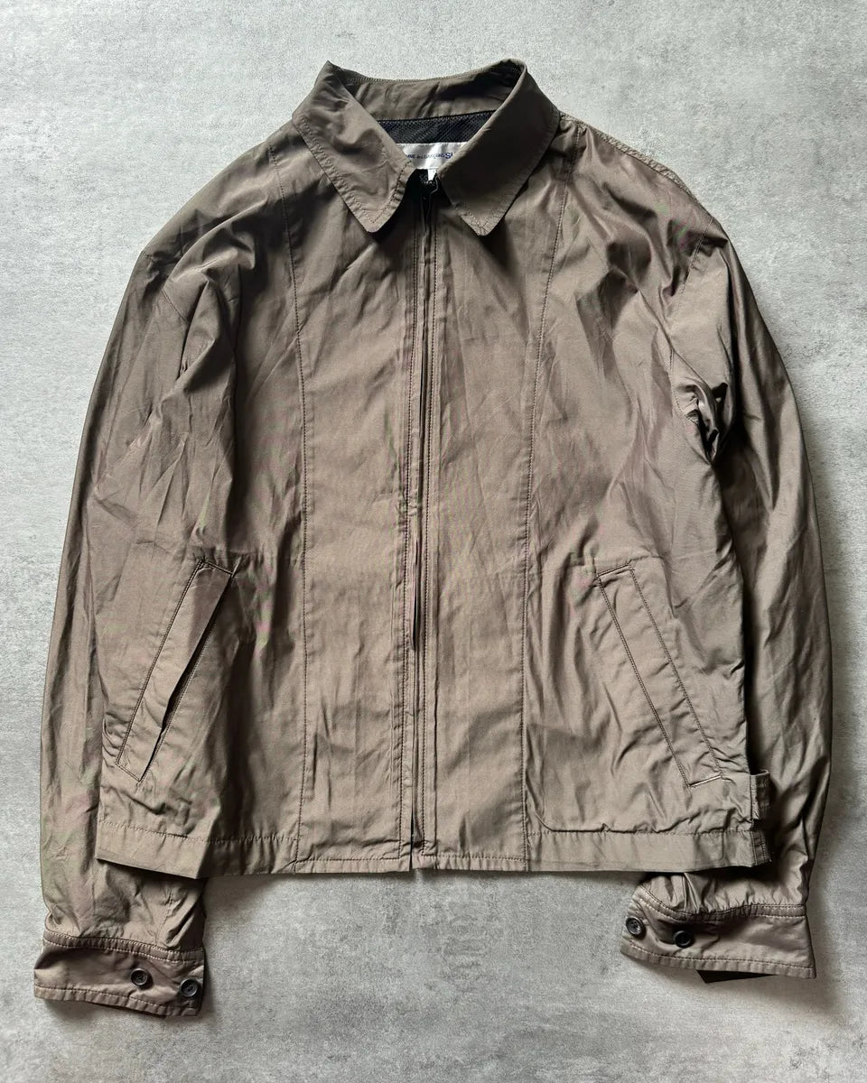 Comme des Garçons Shirt Grey Backzip Jacket jVlDgSJ 1