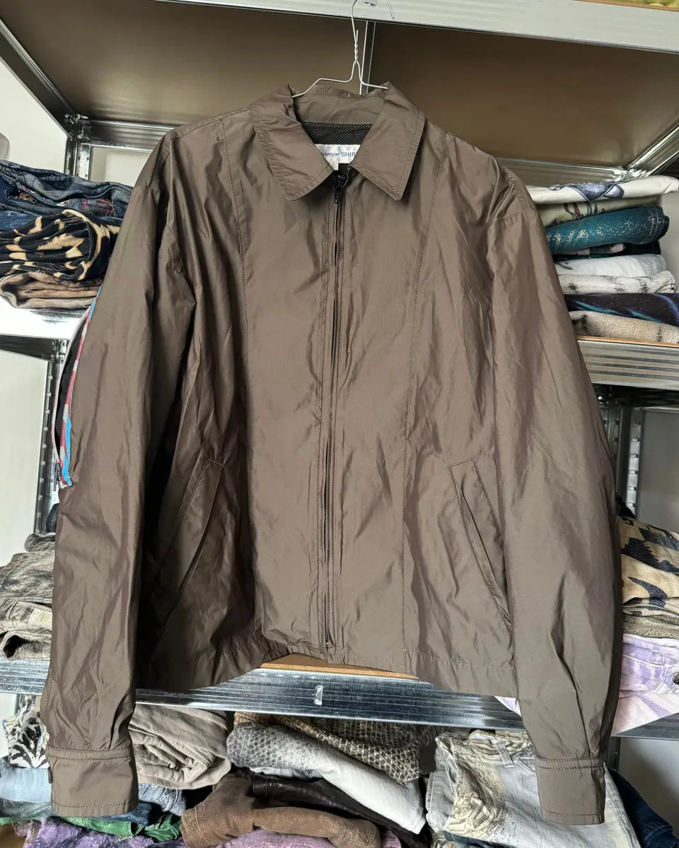 Comme des Garçons Shirt Grey Backzip Jacket jVlDgSJ 4