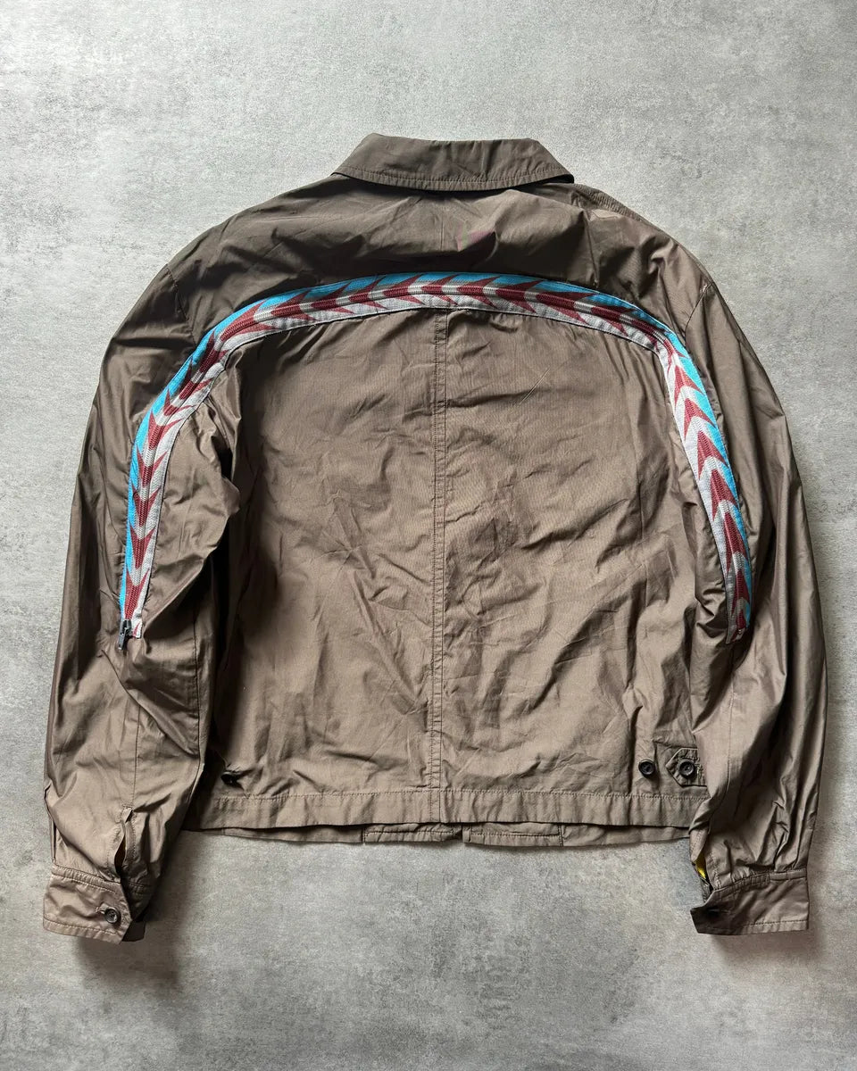 Comme des Garçons Shirt Grey Backzip Jacket jVlDgSJ 5