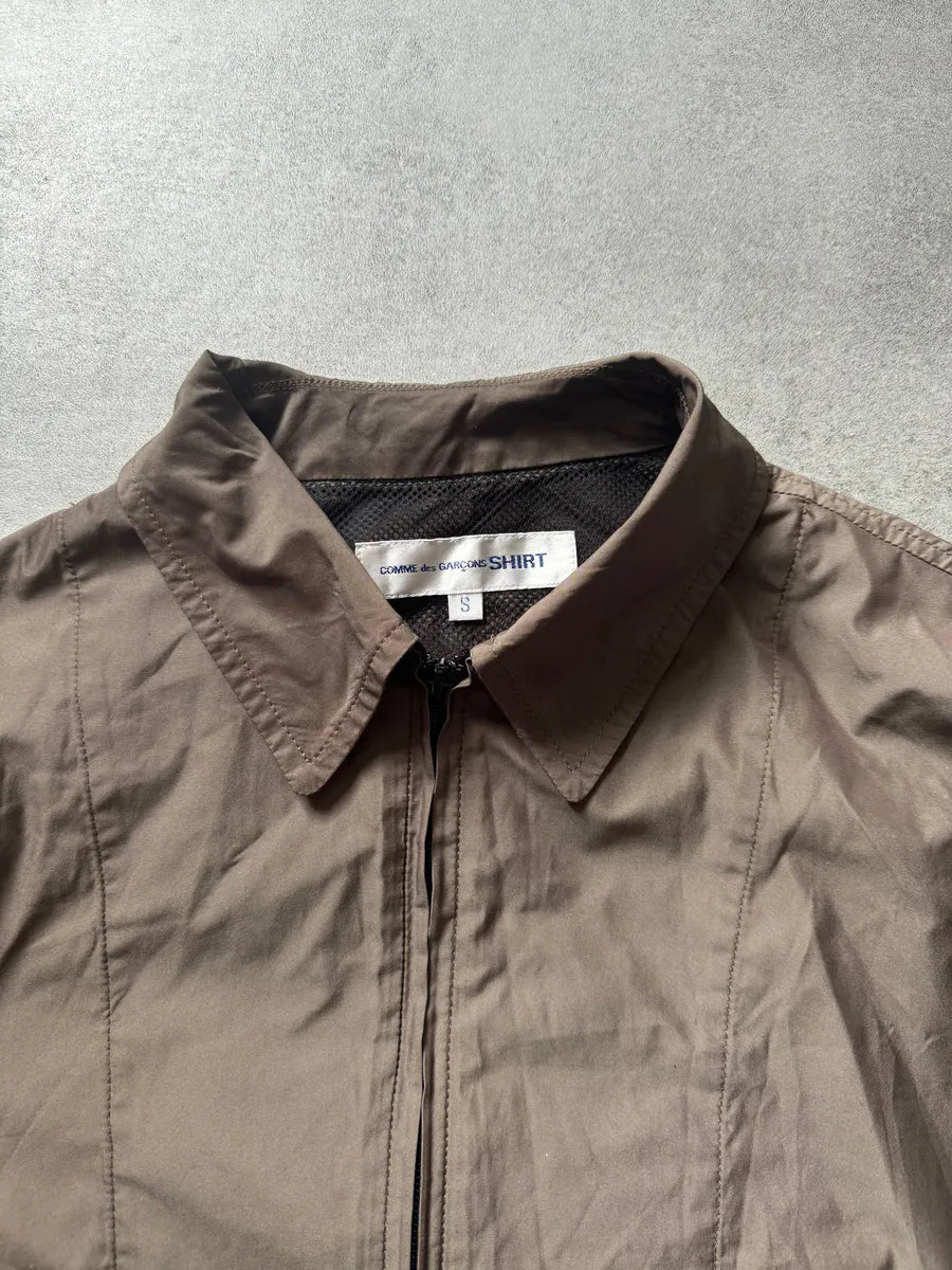 Comme des Garçons Shirt Grey Backzip Jacket jVlDgSJ 8