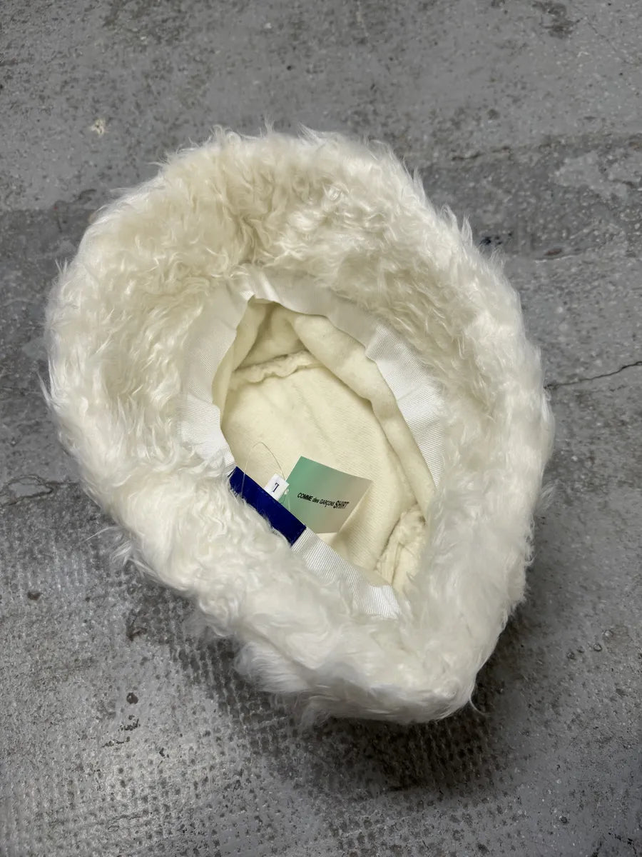 Comme des Garçons SHIRT Men White Bucket Hat MPhmGCr 4