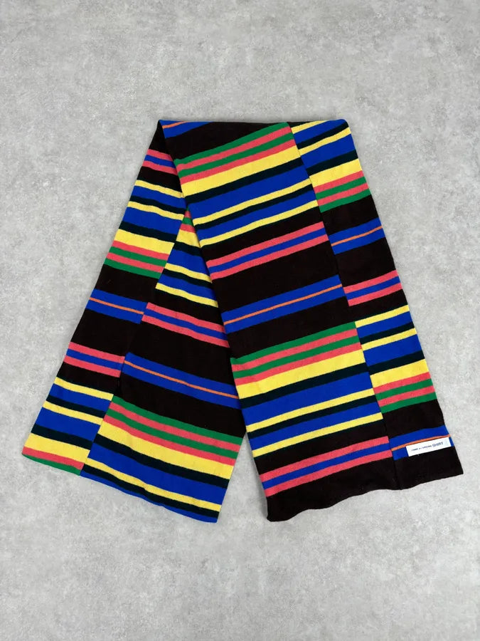 Comme des Garçons Shirt Multicolor Striped Scarf kmaPlXf 0