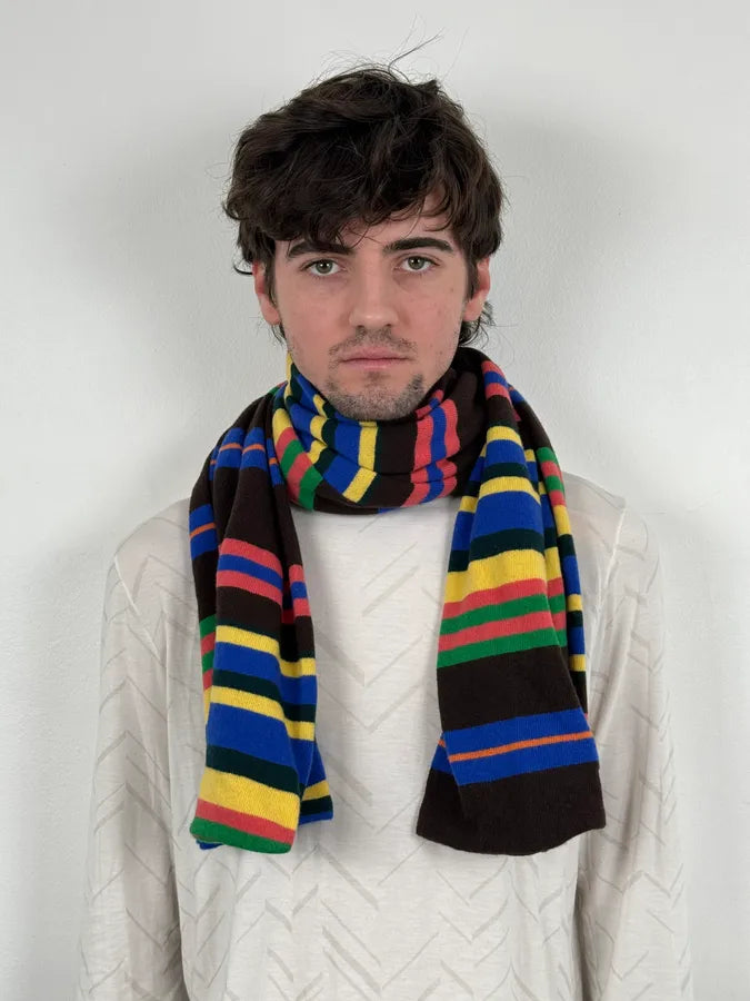 Comme des Garçons Shirt Multicolor Striped Scarf kmaPlXf 1
