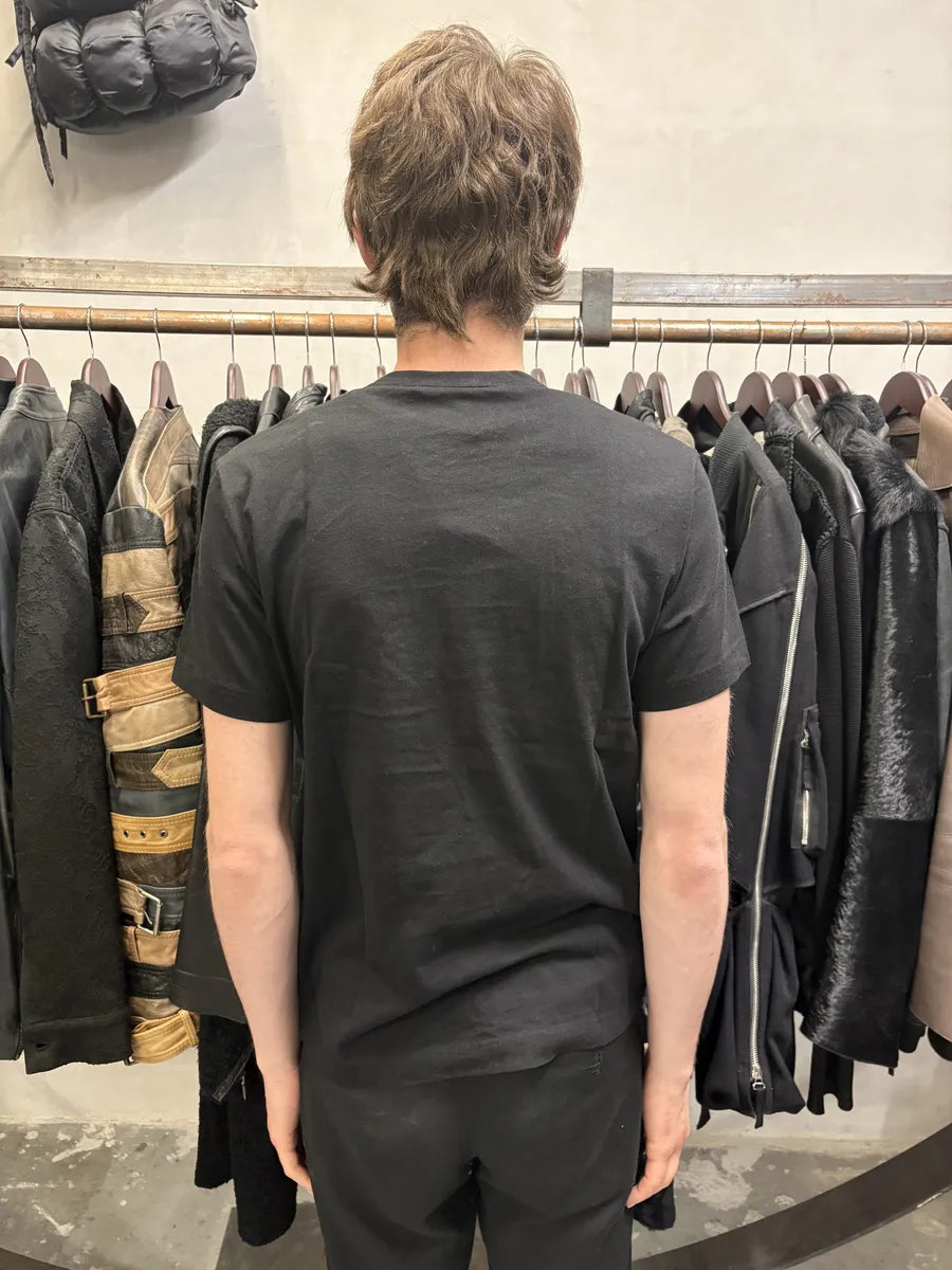Comme des Garçons SHIRT Tartan Black Knit Tee-Shirt (S) VxIBcVs 2