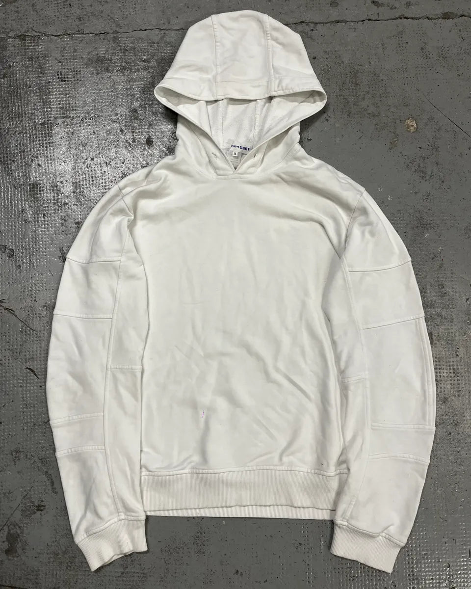 Comme des Garçons White Signature Hoodie ulHhnsh 2