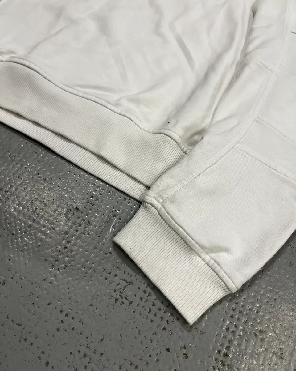 Comme des Garçons White Signature Hoodie ulHhnsh 5