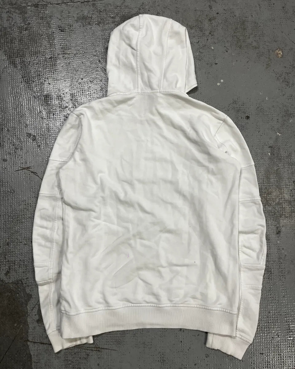 Comme des Garçons White Signature Hoodie ulHhnsh 6
