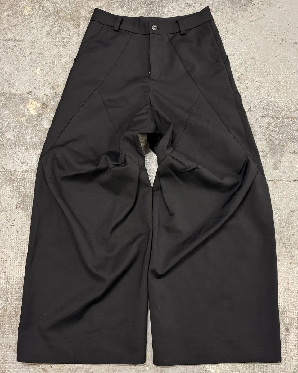Common Divisor Architecture Baggy Black Pants (S) RypfxSC 2