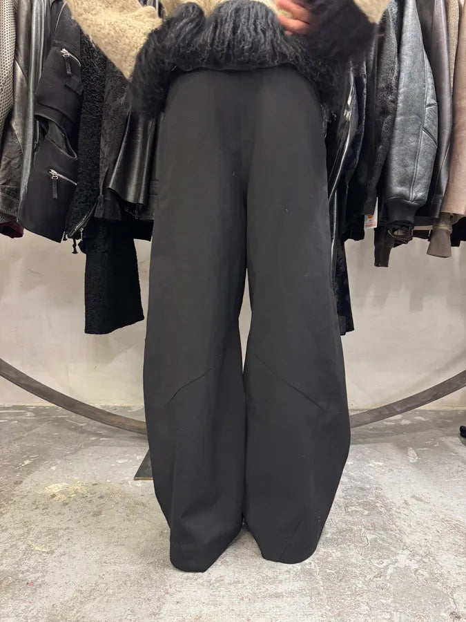 Common Divisor Architecture Baggy Black Pants (S) RypfxSC 3