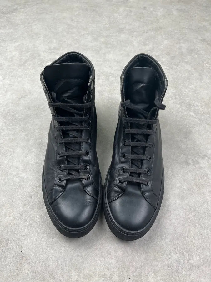 Common Projects Black Leather High Sneakers YDVXhxI 1