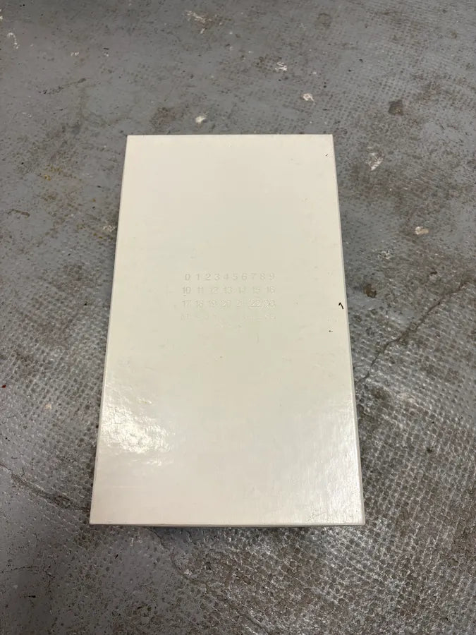 Converse Maison Margiela White Cracked Painted Leather Shoes (45eu/us11) ydLvGpB 9