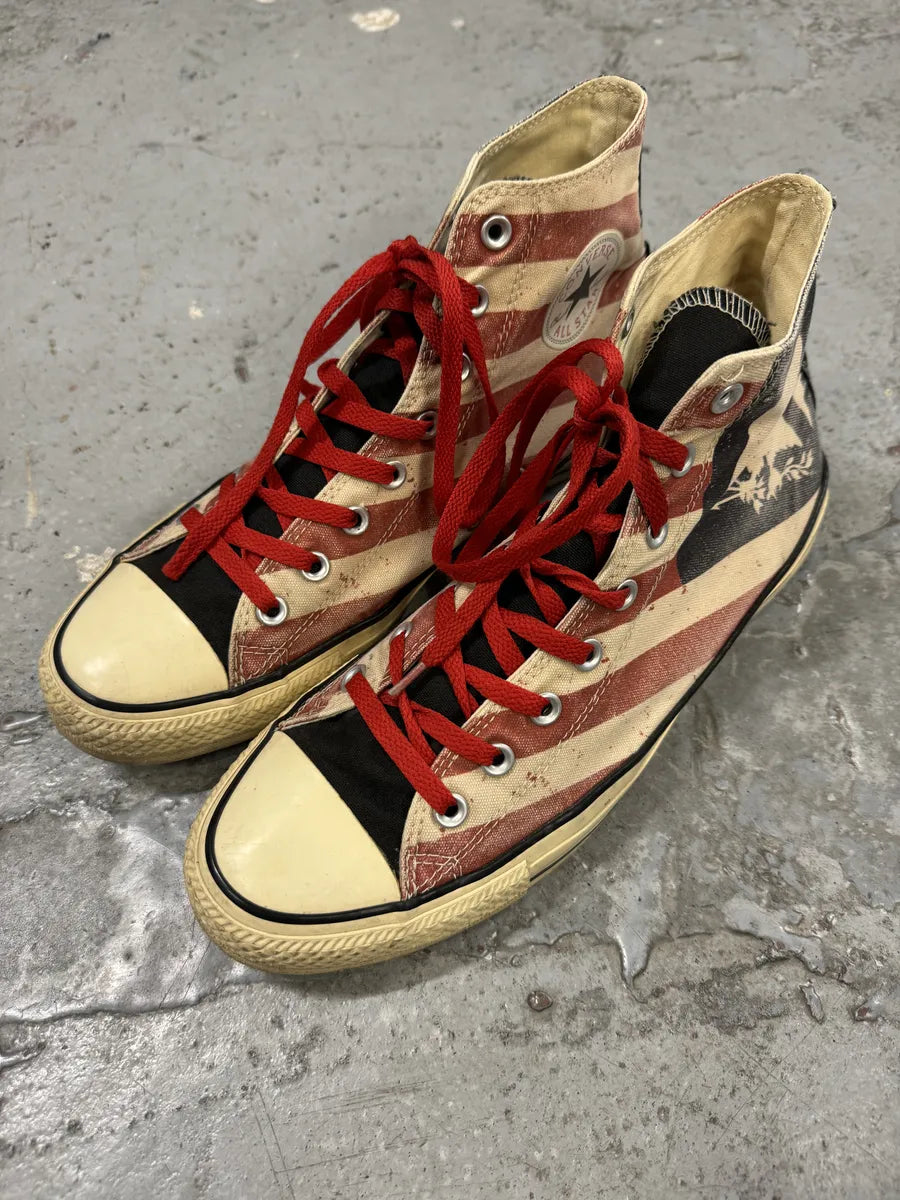 Converse USA Flag High Eagle Red & Blue Shoes lIFMDoG 1
