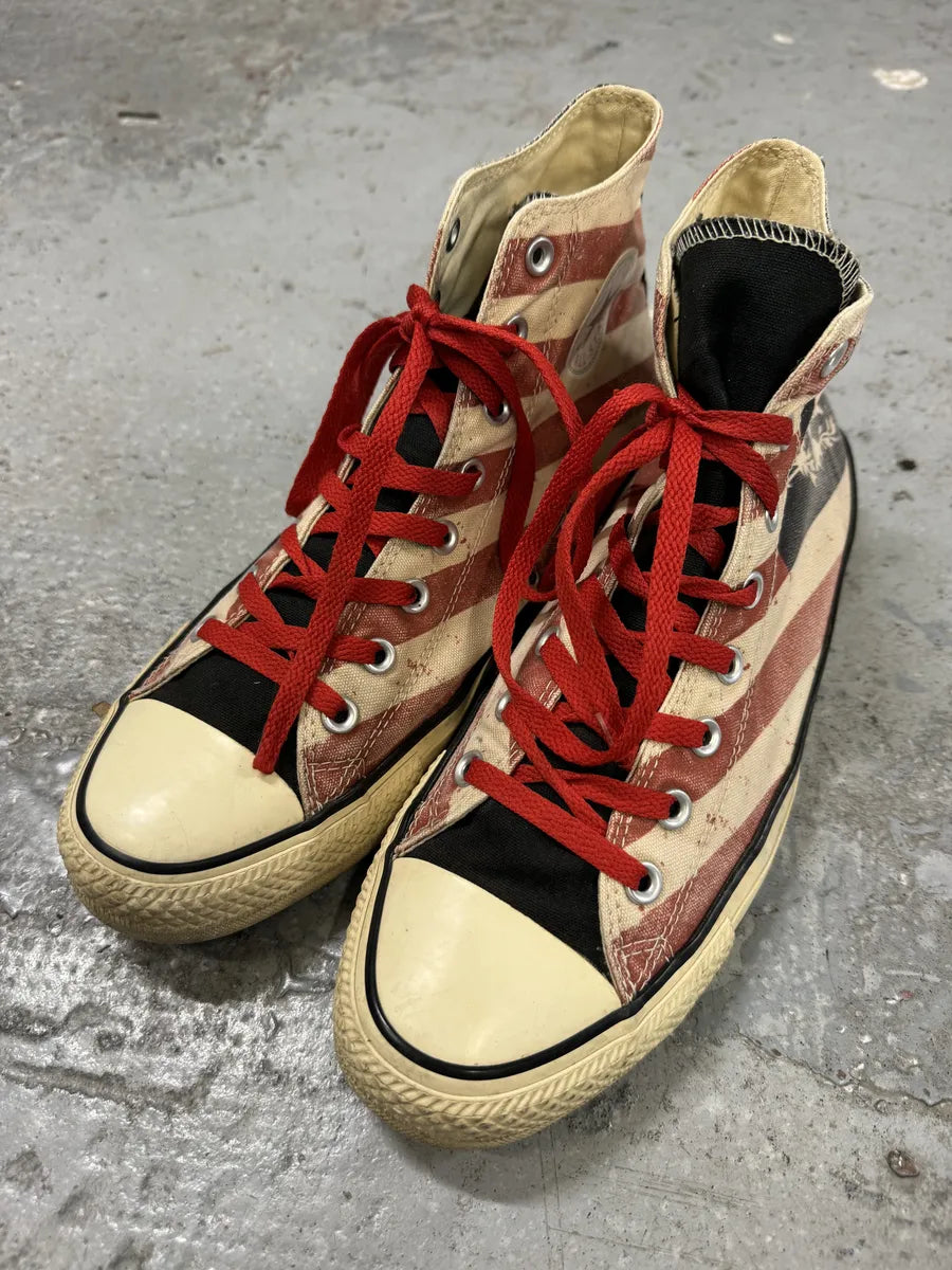 Converse USA Flag High Eagle Red & Blue Shoes lIFMDoG 2