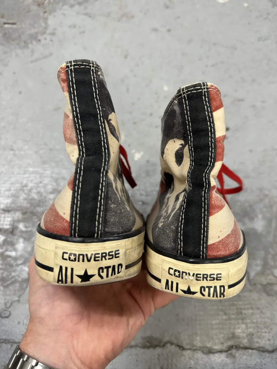 Converse USA Flag High Eagle Red & Blue Shoes lIFMDoG 5