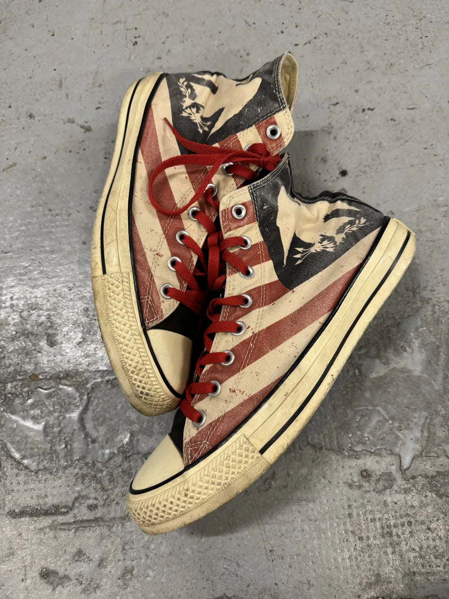 Converse USA Flag High Eagle Red & Blue Shoes lIFMDoG 7