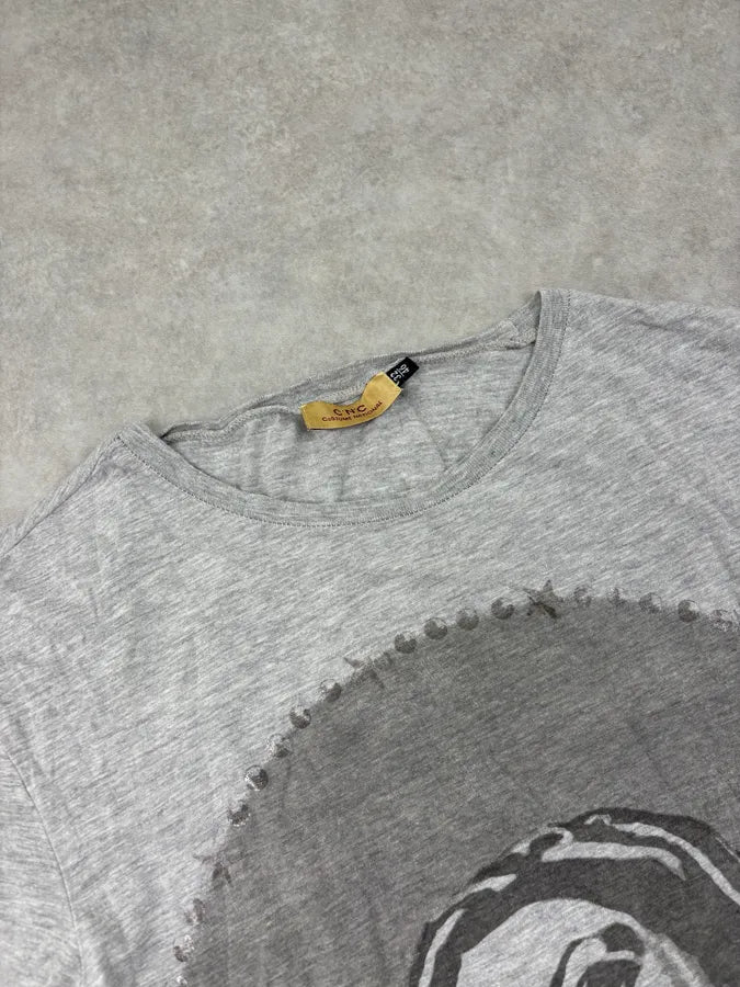 SS2012 Costume National Grey Virgin Marie T-Shirt GBjeBzF 4