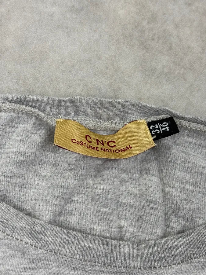 SS2012 Costume National Grey Virgin Marie T-Shirt GBjeBzF 7