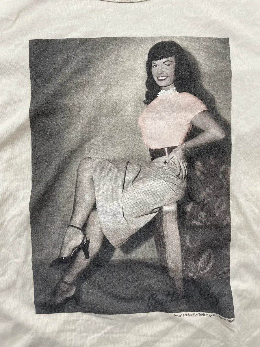 2000s Dolce & Gabbana Creamy White Photography T-Shirt  pyescVo 3