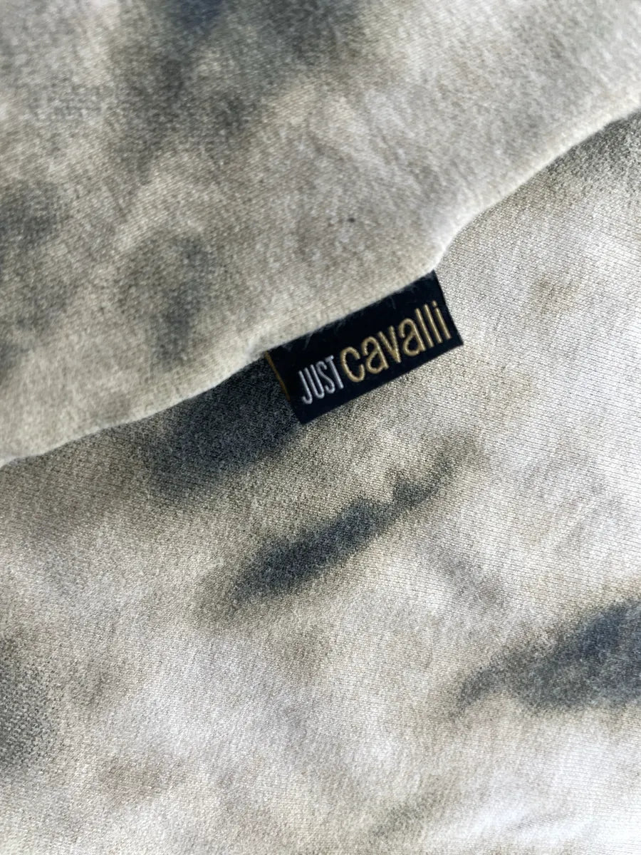 SS2006 Cavalli Khaki Beige Abstract Animal Leopard Longsleeve cufmcPlI 10
