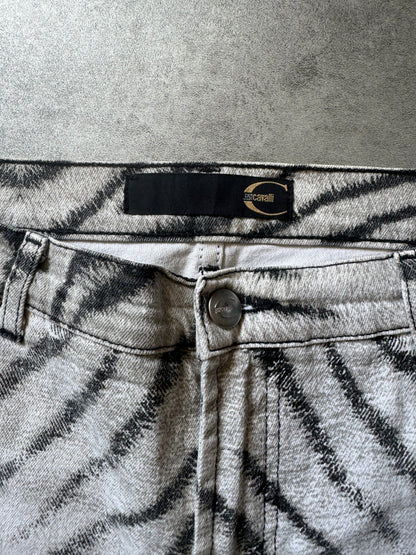 SS2002 Cavalli Zebra Savage Pants  (M) - 7