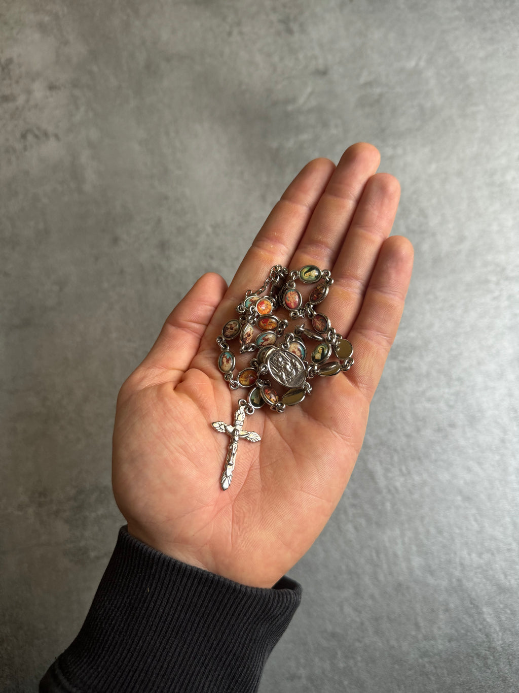 Dolce & Gabbana Conceptual Underground Rosary Necklace  (OS) - 2