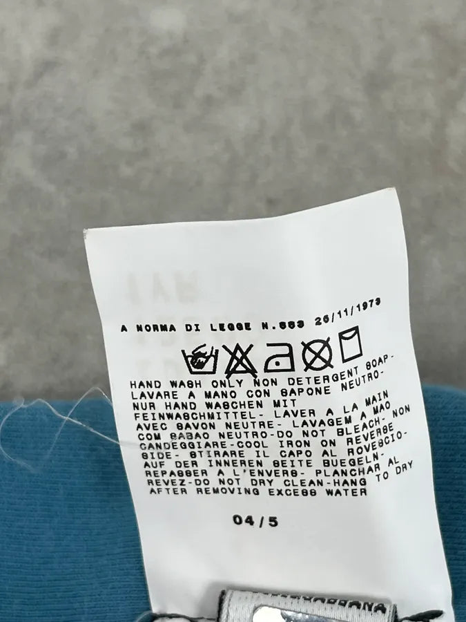 AW2004 Dolce & Gabbana Eagle Blue Polo Longsleeves brjILwD 10