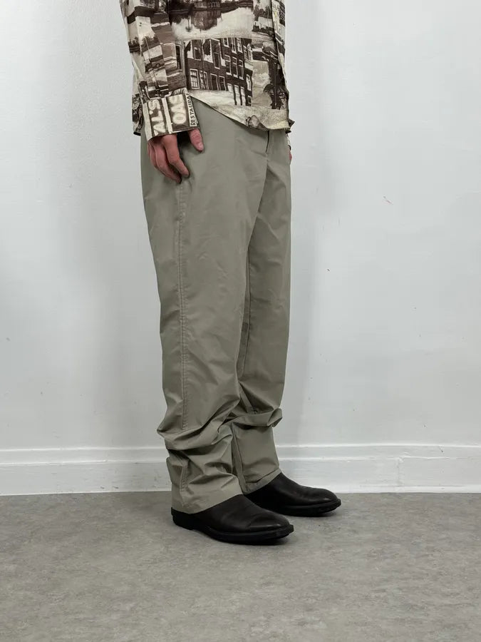 2000s Prada Grey Cozy Straight Pants pdqjpqm 2