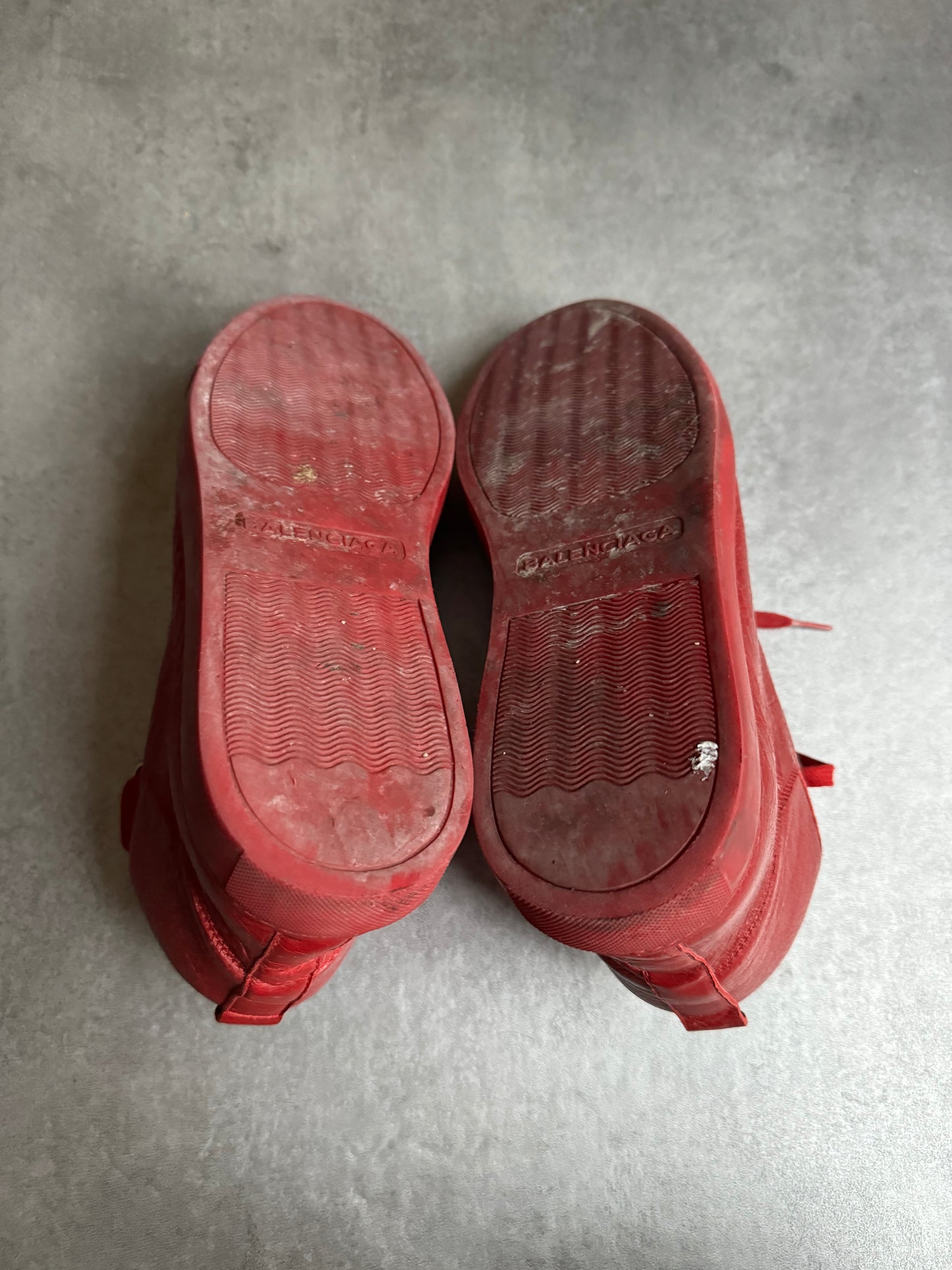 Balenciaga Arena High Red Leather  (43) - 6