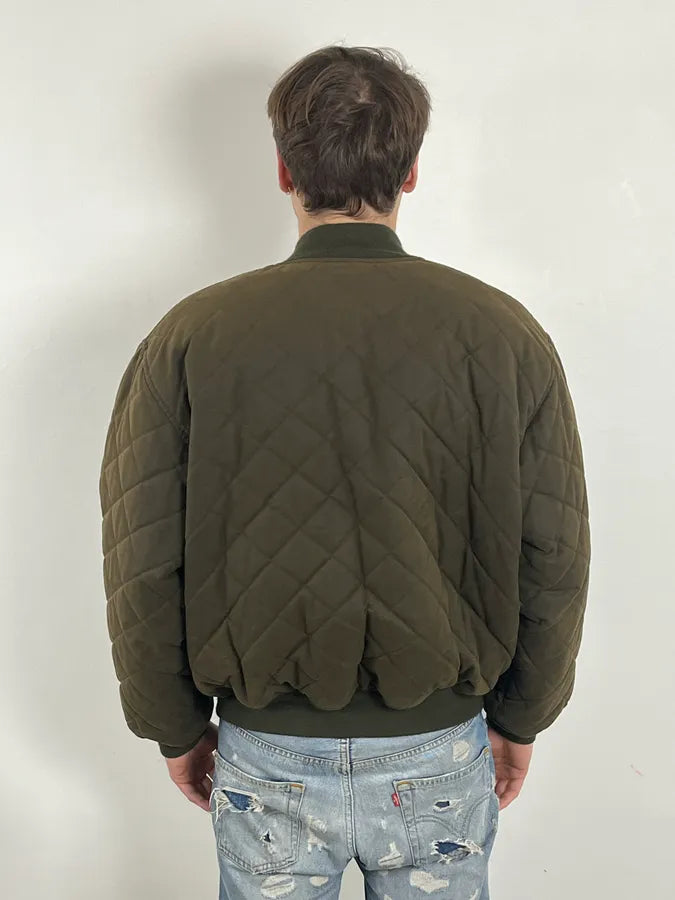 Ralph Lauren Extra Green Aviator Bomber Jacket MyZggdd 2