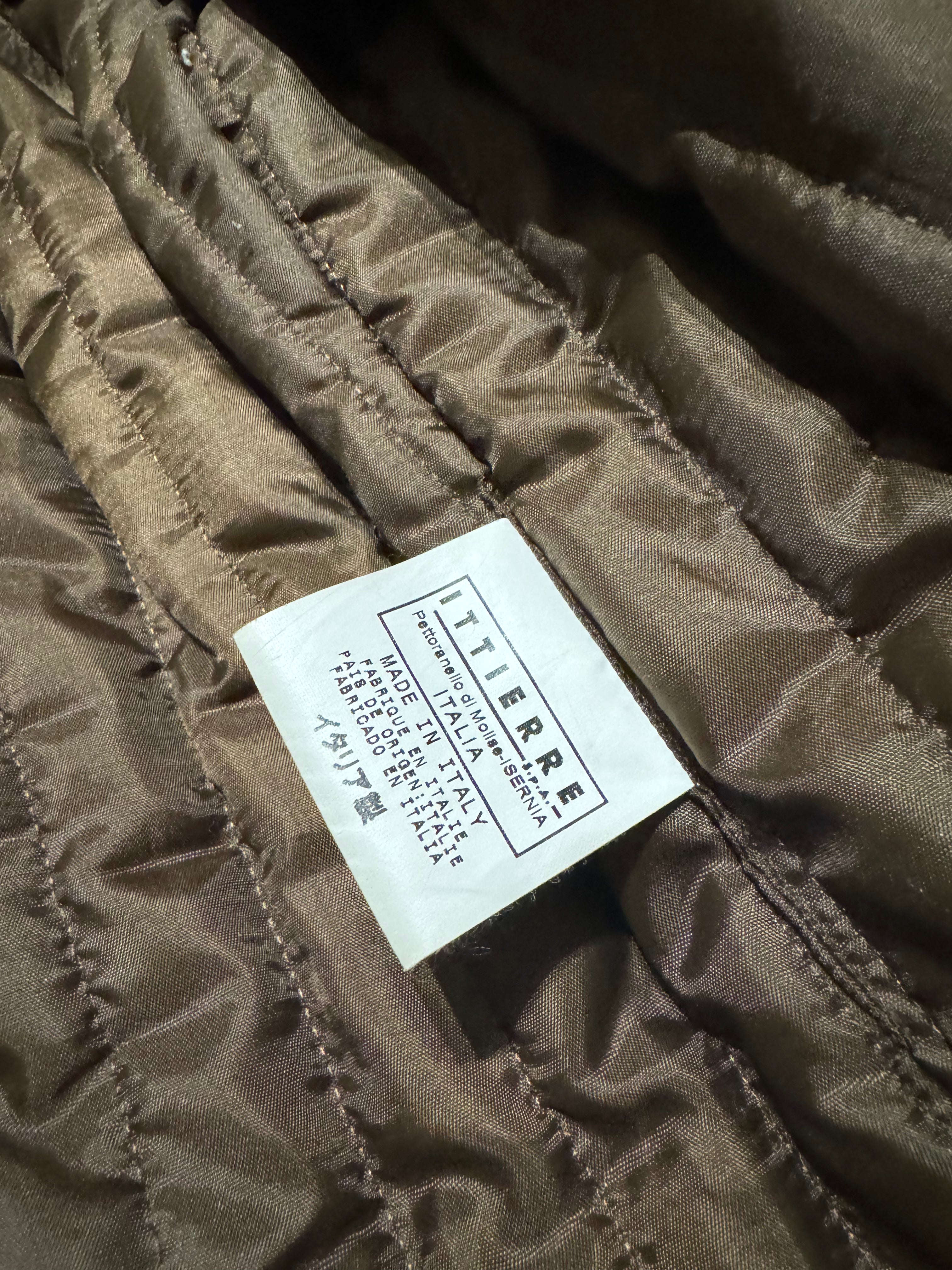 AW2004 Dolce & Gabbana Astro Biker Cafe Cream Leather Jacke (M/L) - 7