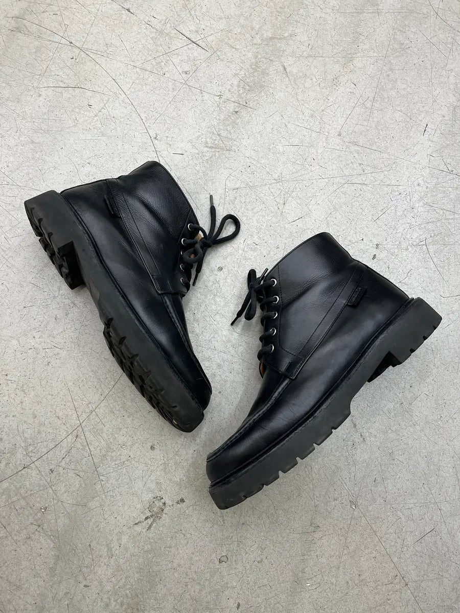 Hermès Derbies Black Leather Boots dErgRkRv 1