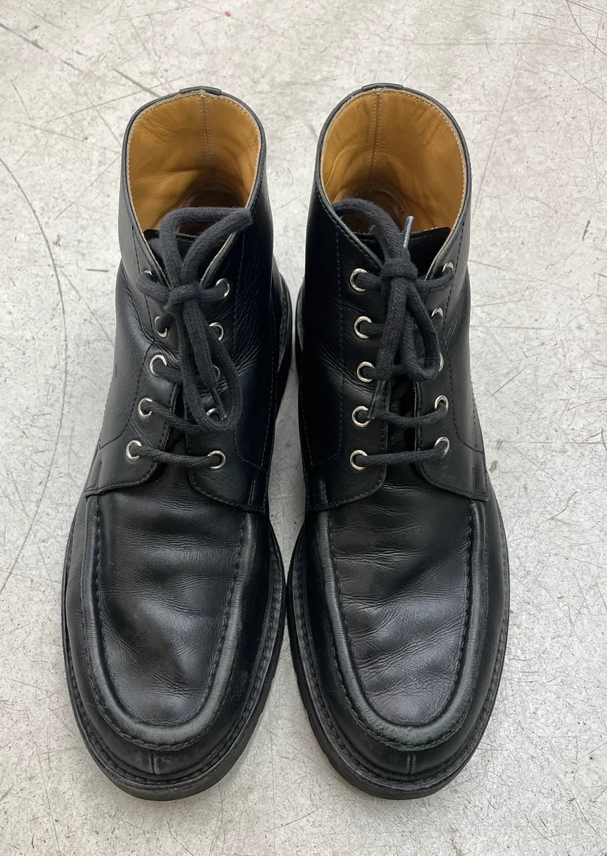 Hermès Derbies Black Leather Boots dErgRkRv 4
