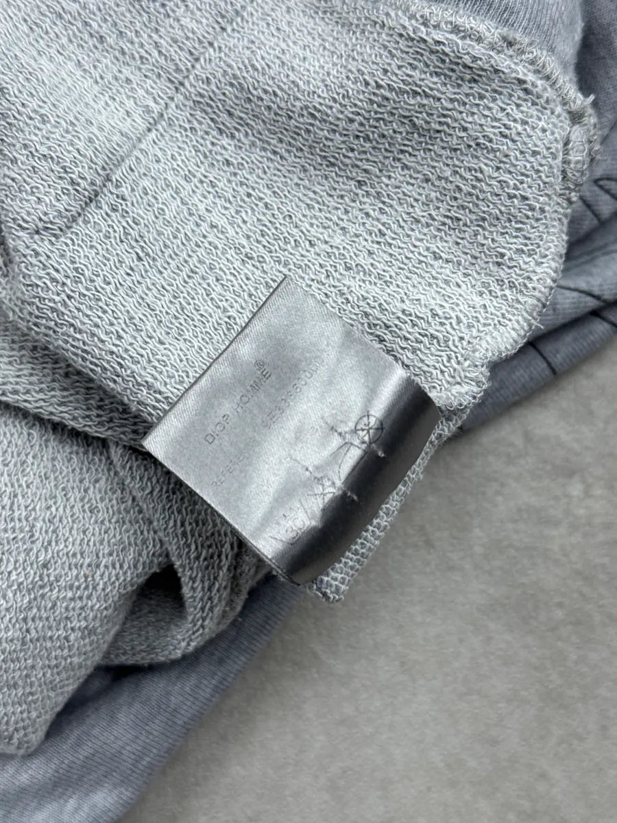 SS2009 Dior Grey Abstract Line Graphic Hoodie by Kris Van Assche dOoQxijf 11