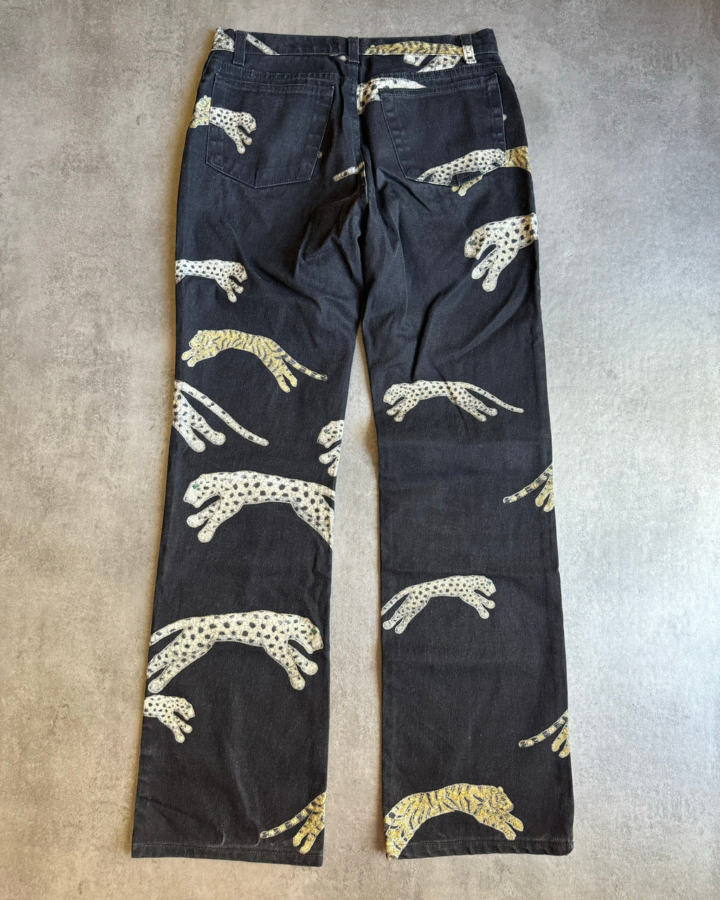 AW2002 Roberto Cavalli Cheetah Leopards Pants (S) - 1