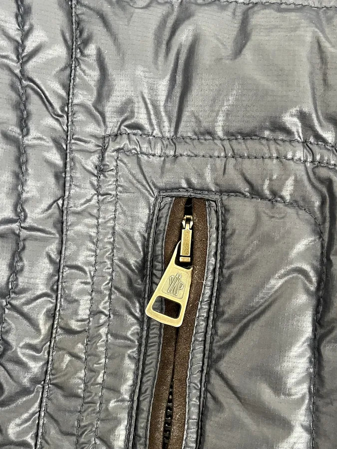 2000s Moncler Navy Biker Classy Puffer Jacket RiHOmCn 9