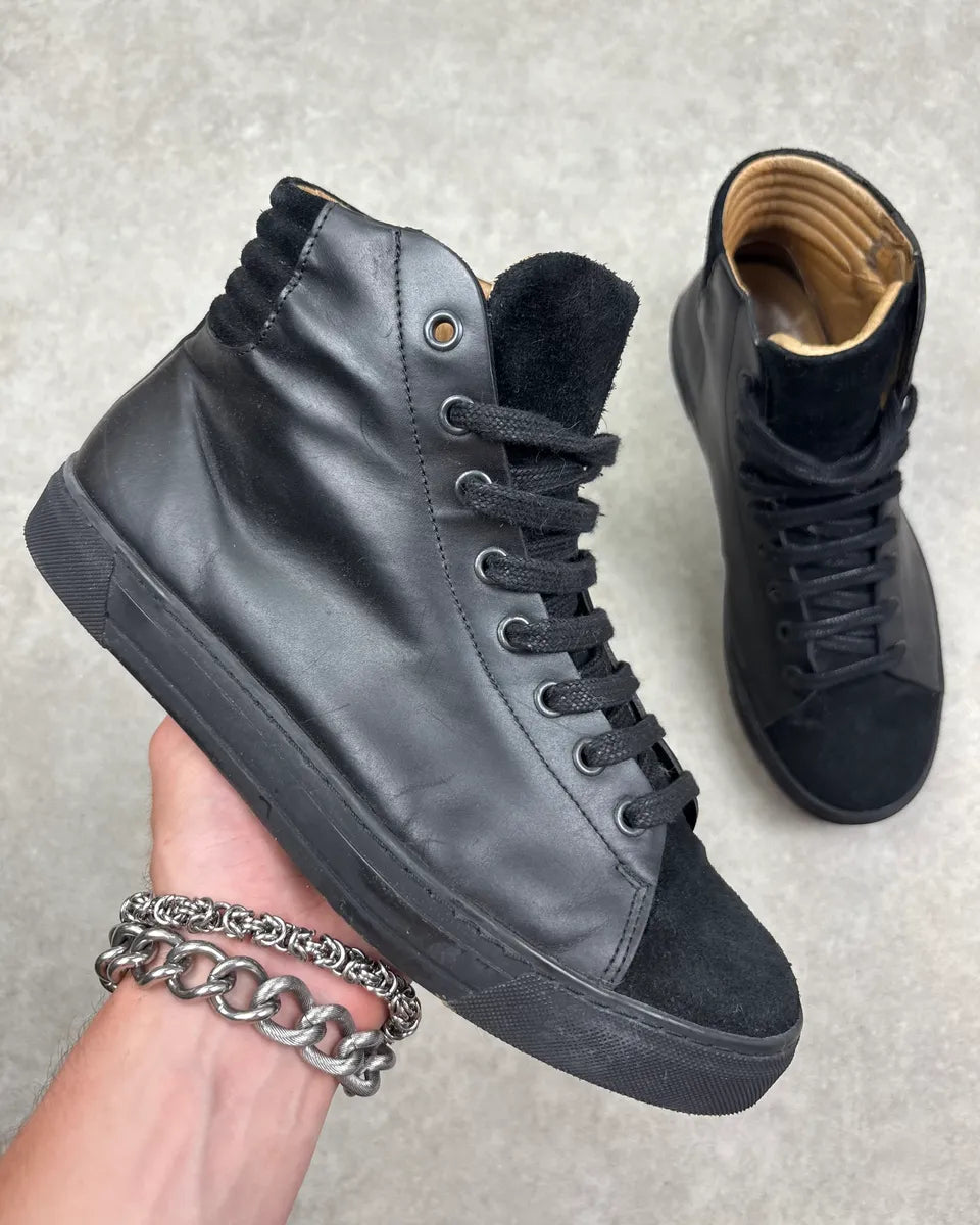 Damir Doma Black Suede High Top Sneakers QBnbevB 0