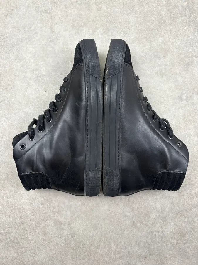 Damir Doma Black Suede High Top Sneakers QBnbevB 5