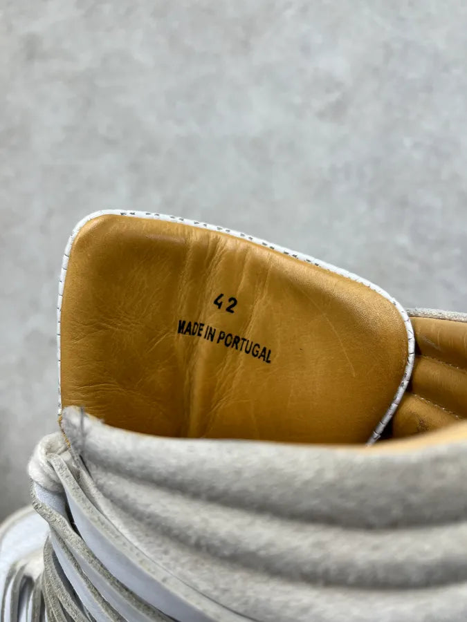 Damir Doma Mega Loop White Leather High Sneakers GAvHZly 7
