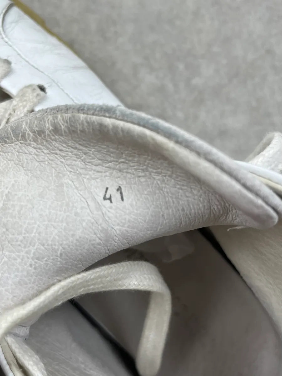 Damir Doma Silent White Leather Suede High Sneakers WfURDfh 8