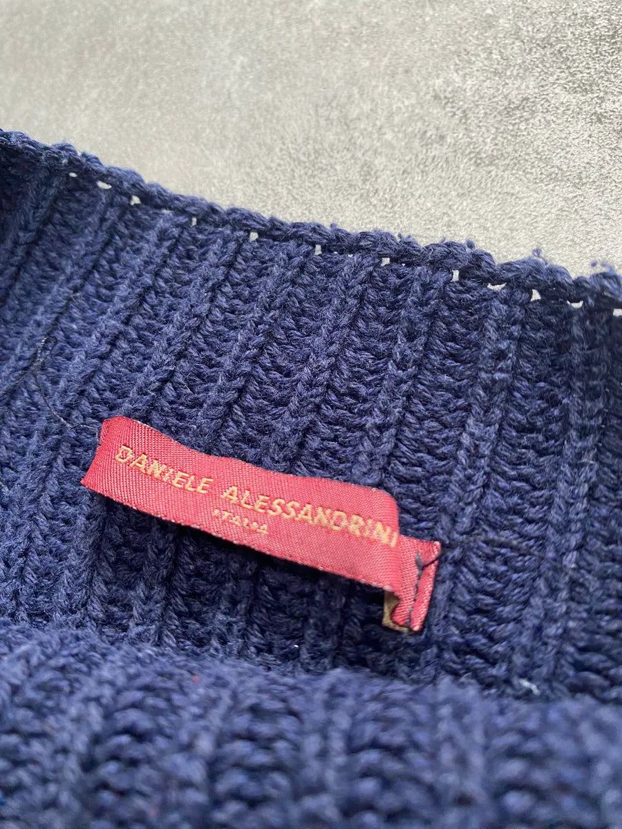 Daniele Alessandrini Arm Zip Jumper Sweater MEVYYOd 3