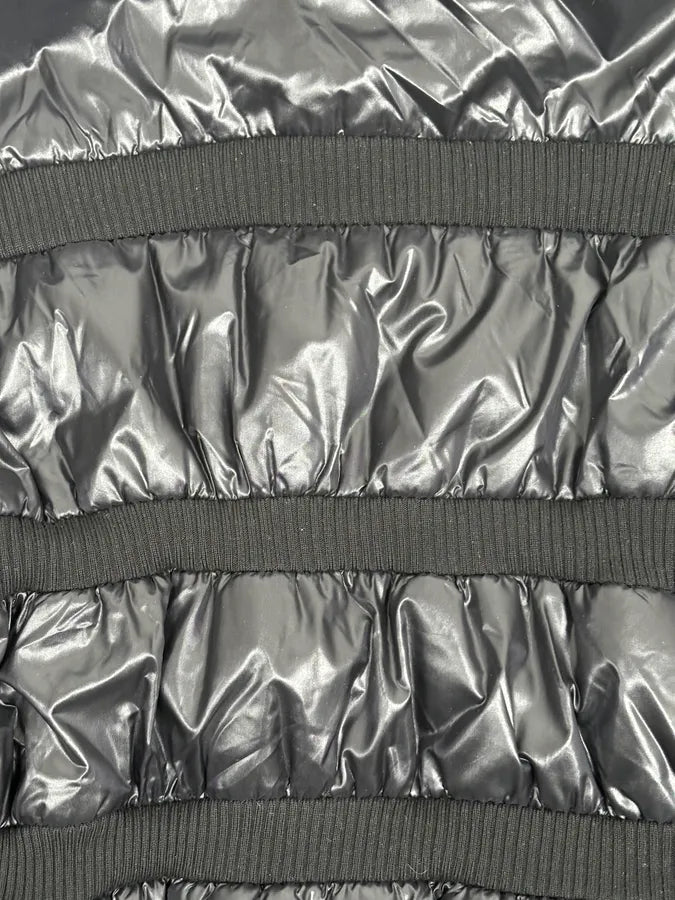 Daniele Alessandrini Black Hybrid Faux Fur Puffer Jacket FJfuQXU 9