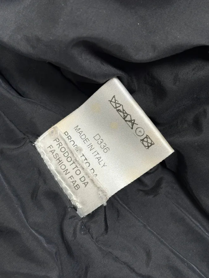 Daniele Alessandrini Black Hybrid Faux Fur Puffer Jacket FJfuQXU 11