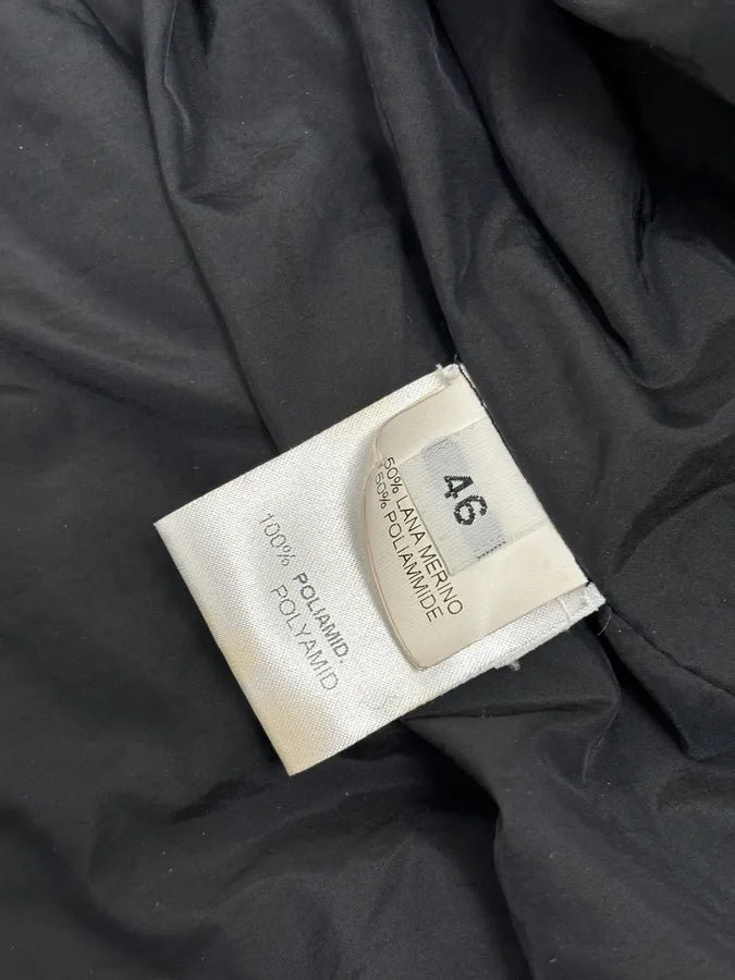 Daniele Alessandrini Black Hybrid Faux Fur Puffer Jacket FJfuQXU 10