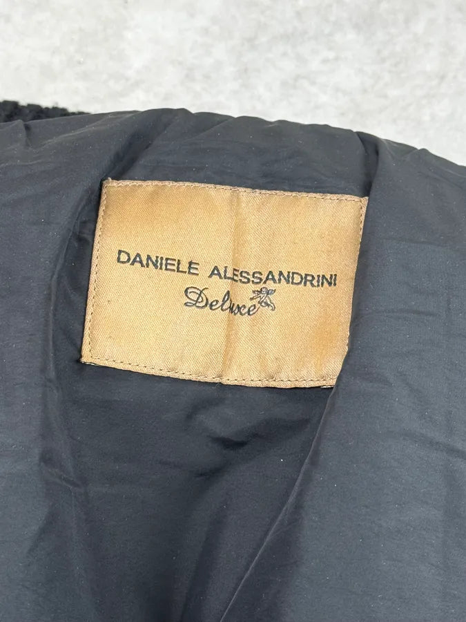 Daniele Alessandrini Black Quilted Puffer Jacket MhRngZy 9