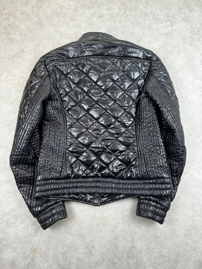 Daniele Alessandrini Black Quilted Puffer Jacket MhRngZy 1